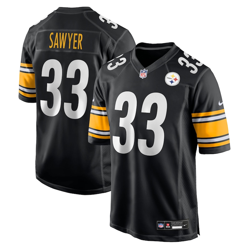 None Jack Sawyer Fan Favorite PIT Steelers Elite Jersey for NFL Fans