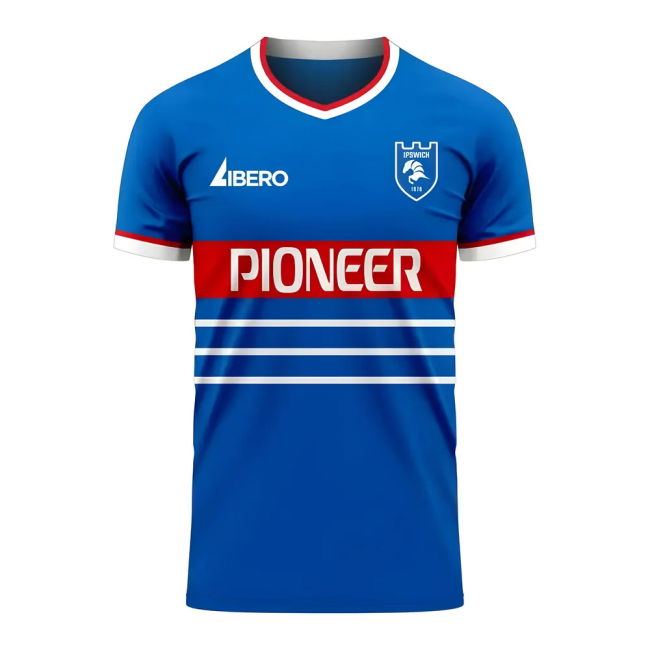 Ipswich 2025-2026 Home Concept Football Kit (Libero)