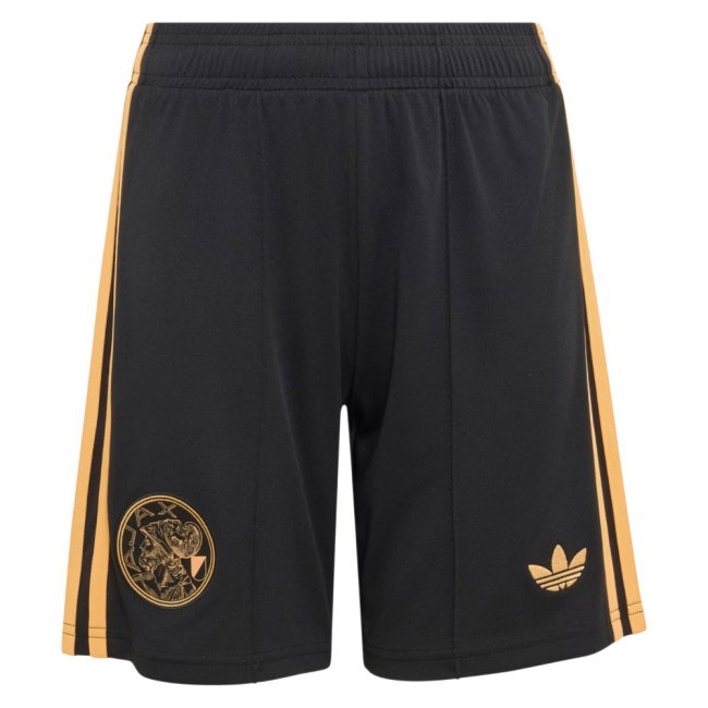 2026-2027 Ajax Away Shorts (Black) - Kids