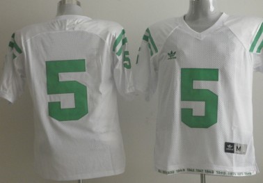 Men's None White 2024 alternate jersey Everett Golson #5 stitched