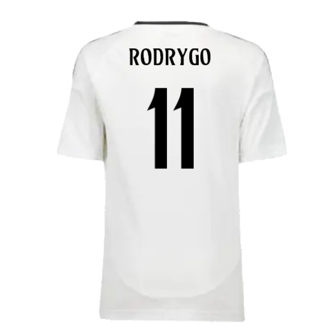 Official Home Real Madrid Rodrygo Jersey 2024-2025 Lightweight