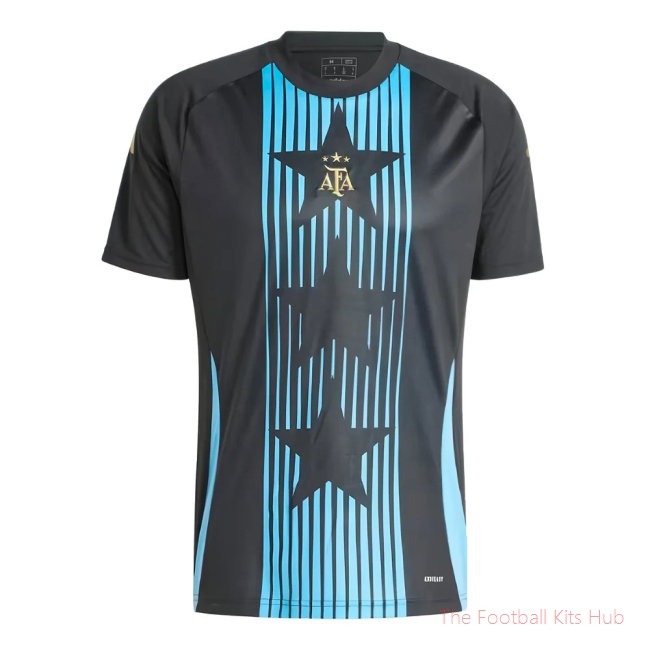 2024-2025 Argentina Pre-Match Shirt (Black)