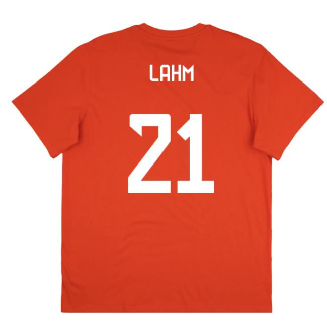 Trending 2025-2026 Bayern Munich Seasonal Graphic Tee (Red) (Lahm 21)