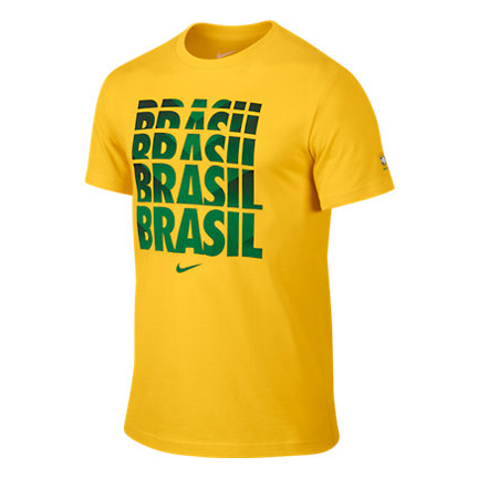 Brazil Training Jersey by Nike - Performance Guaranteed perfect for