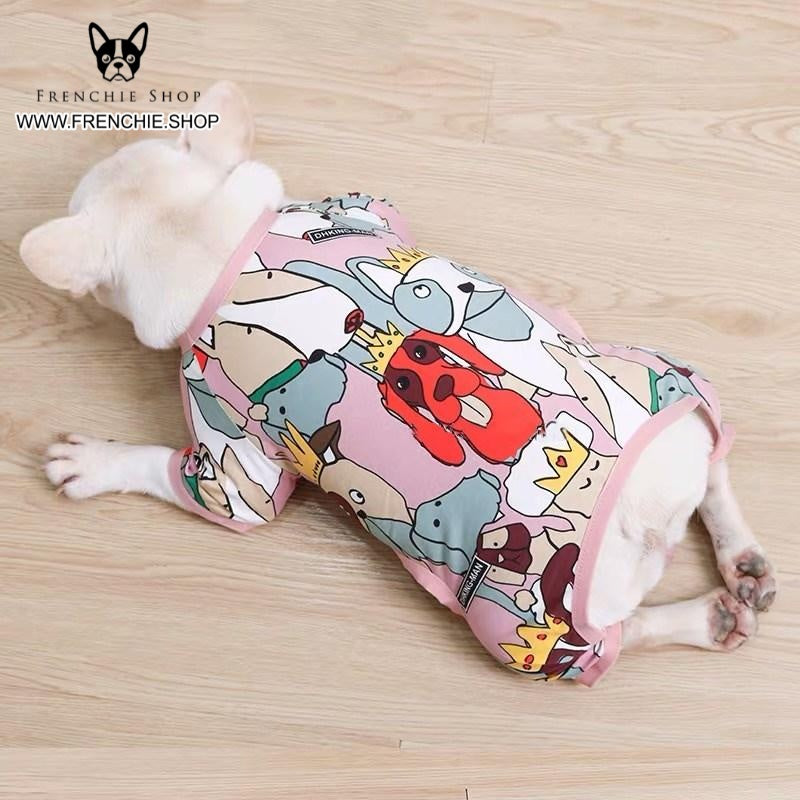 Stylish Frenchie Faces French Bulldog Summer Dress (w324) as a Gift