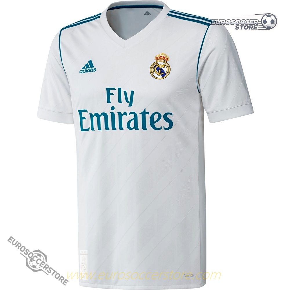 Cristiano Ronaldo's No.7 Home Jersey for Real Madrid during the 2017-2018 season