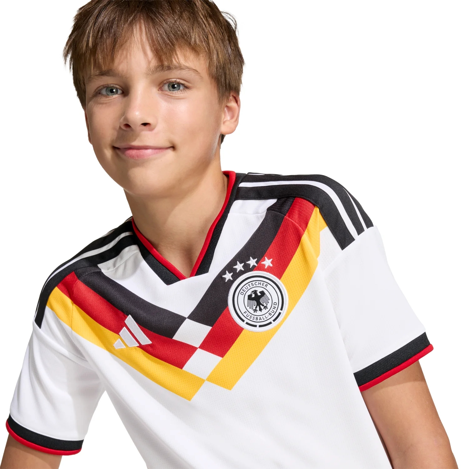 adidas Germany 2026 Home Jersey Youth - DFB Heritage Edition