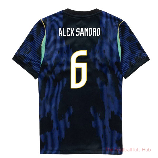 Fan Edition Pro Brazil 2026-2027 Away Mini Kit (Alex Sandro 6)