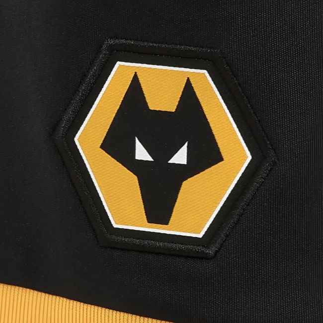 Chic 2025-2026 Wolves Home Shorts (Black) - Kids for Fan Wear