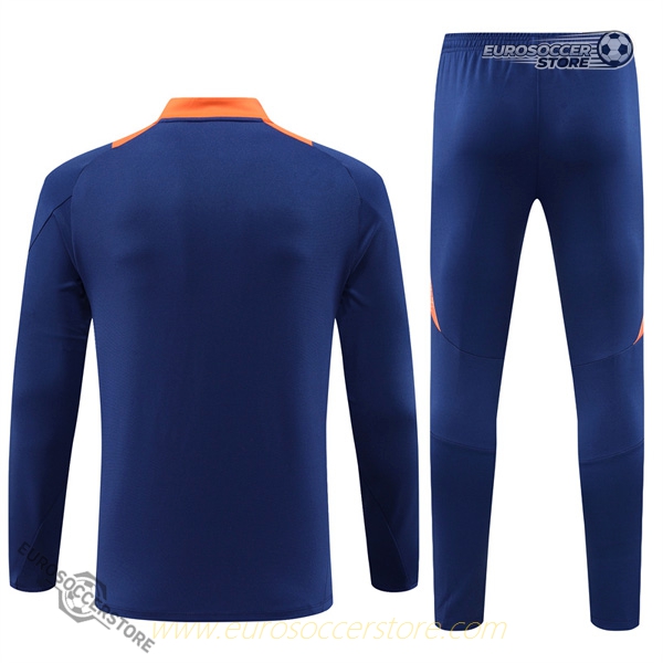 Manchester United 24-25 Season Training Ensemble in Navy