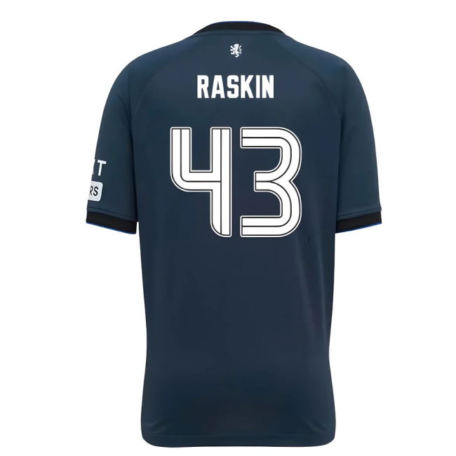 Professional 2025-2026 Rangers Third Third Kids With Collector's Item