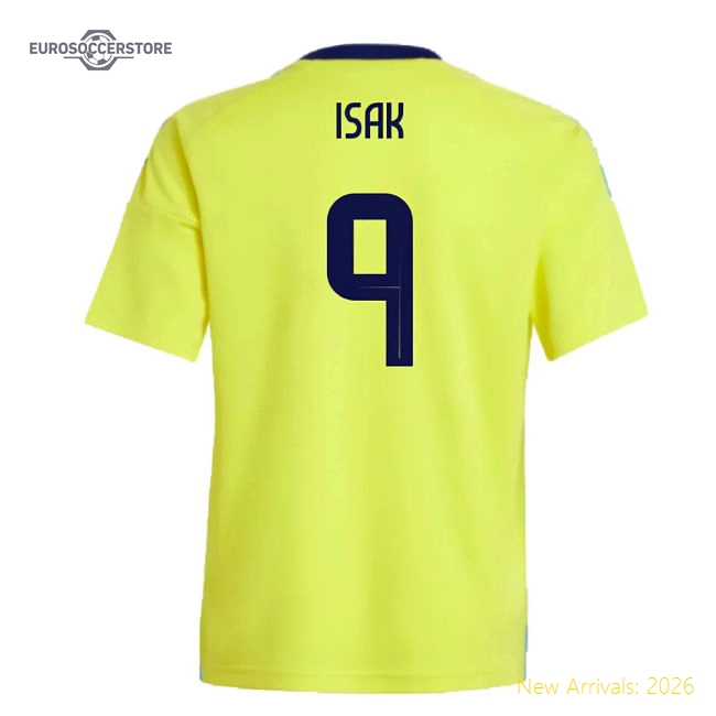 High-quality Football Team Kids Isak Jersey 2024-2025 Stretchy