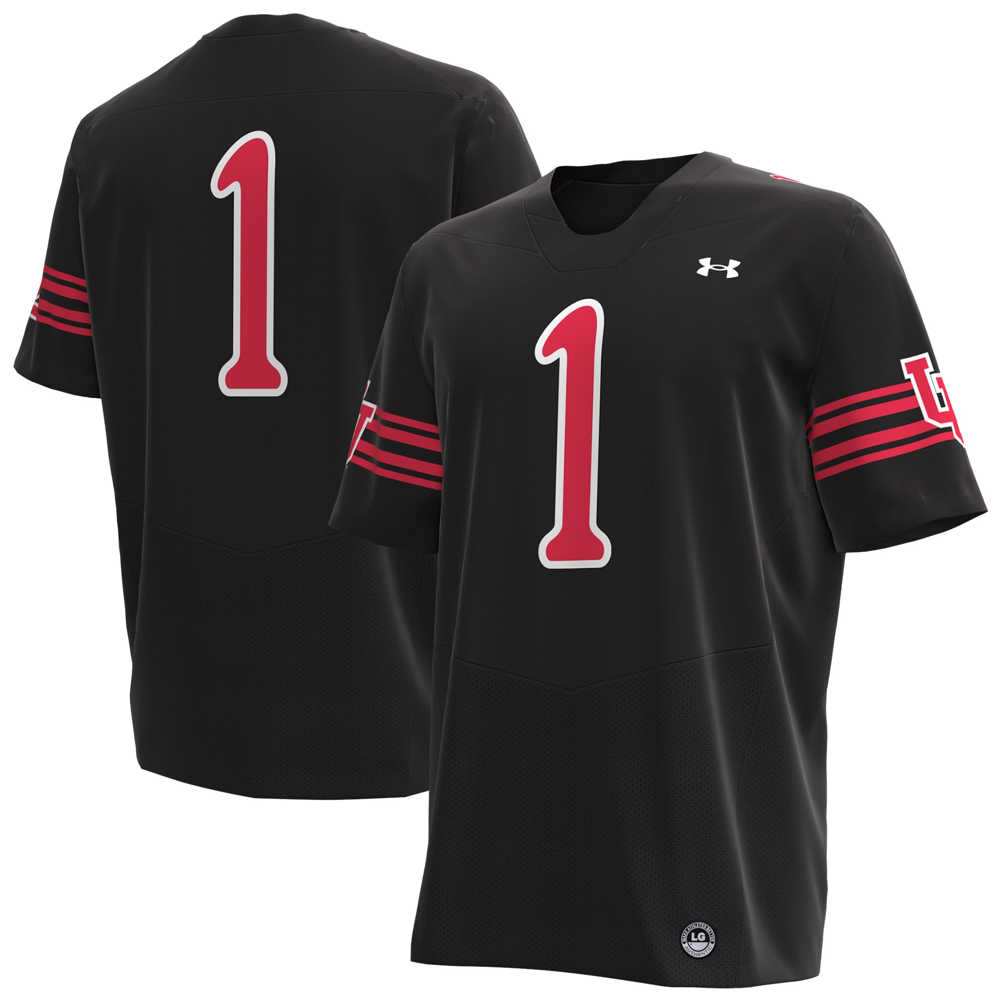 #1 Utah Utes Replica 2026/2027 Football Jersey - Black