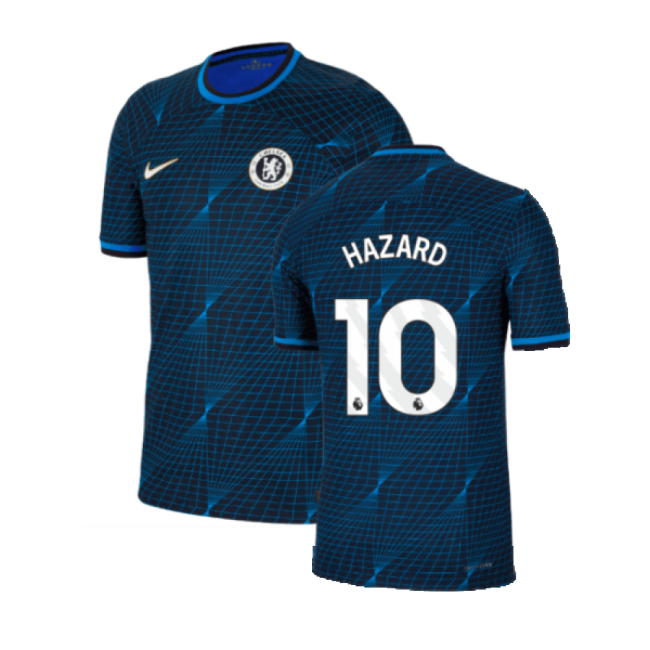 Enthusiastic Chelsea Chelsea Away Shirt Hazard #10 Premium Quality...