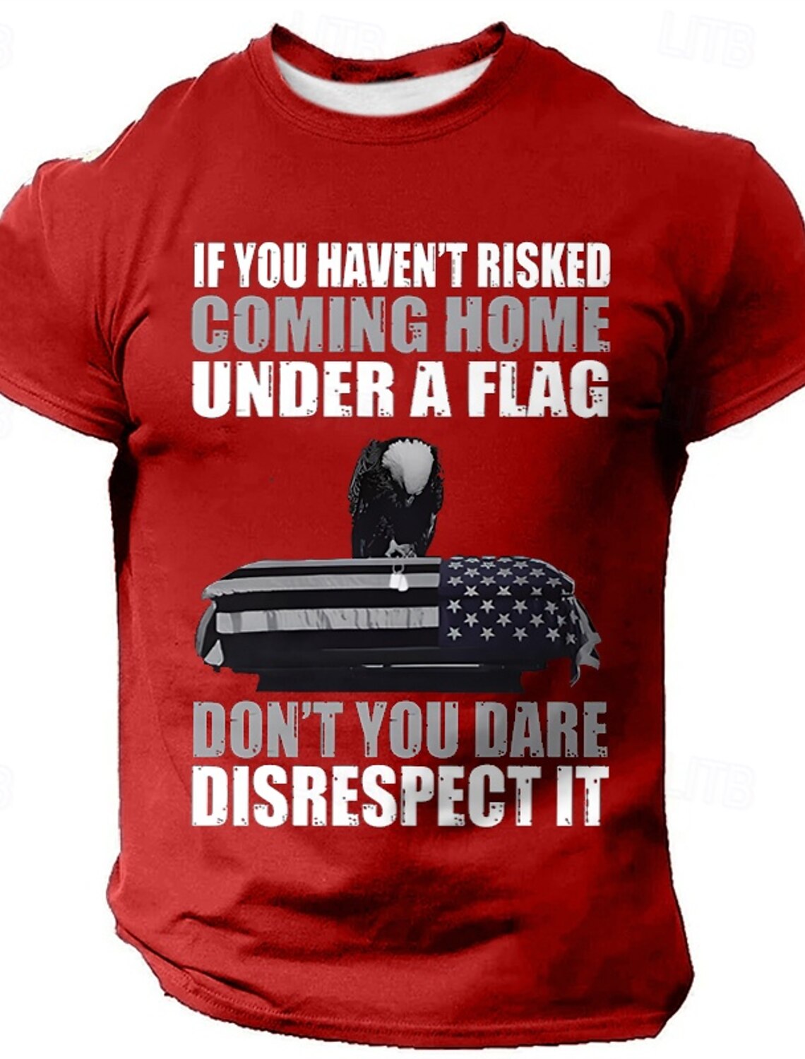 4th of July 2026 250th Memorial Day Men's Patriotic Patriot 3D Print US Flag Veteran Crew Neck Short Sleeve T-Shirt Daily Street