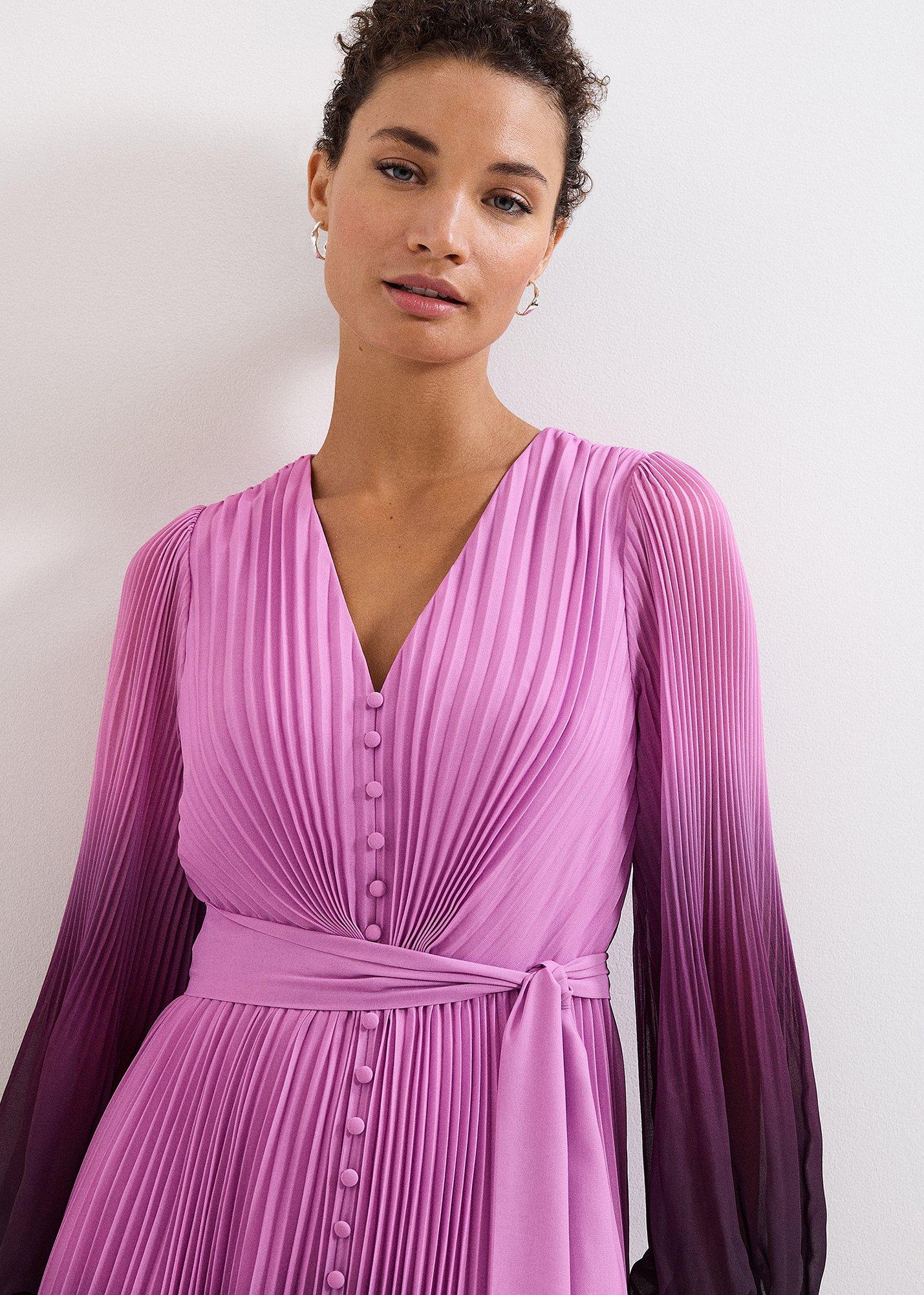 Mira Ombre Midi Dress