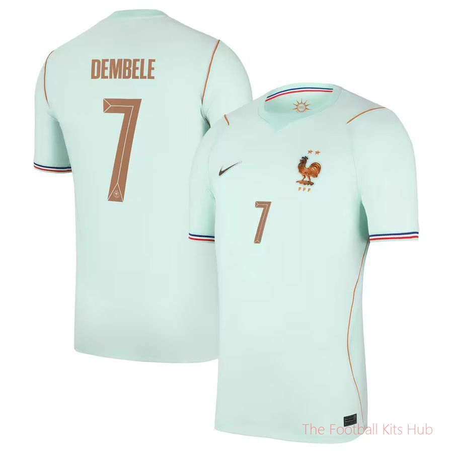 [EFS] France Away Shirt World Cup 2026 DEMBELE 7