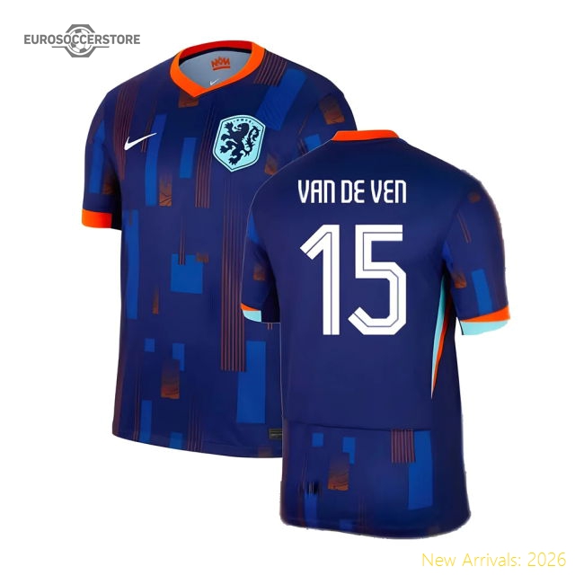 2024-2025 Netherlands Away Shirt (Van De Ven 15)