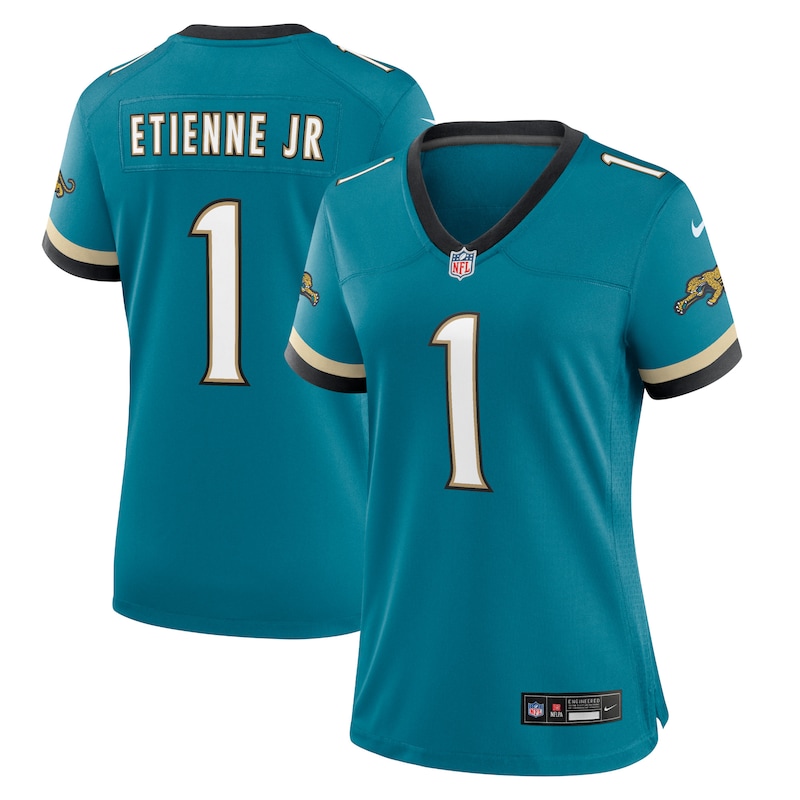 None Travis Etienne Jr JAX Jaguars Retro Professional Jersey