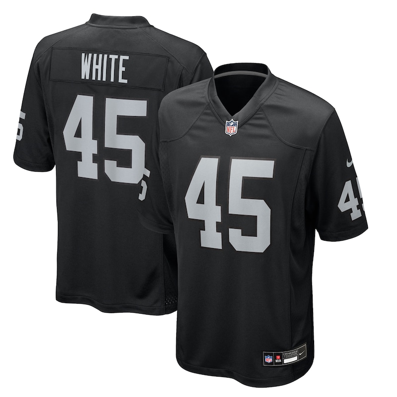 None Devin White Record-Breaker LV Raiders Affordable Jersey