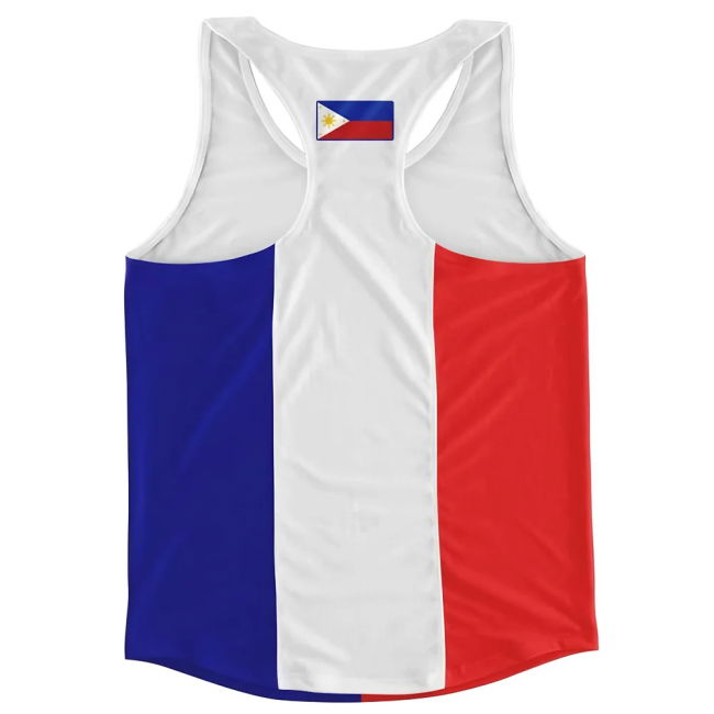 Climate-Control Exclusive-Design Phillippines Flag Running Vest