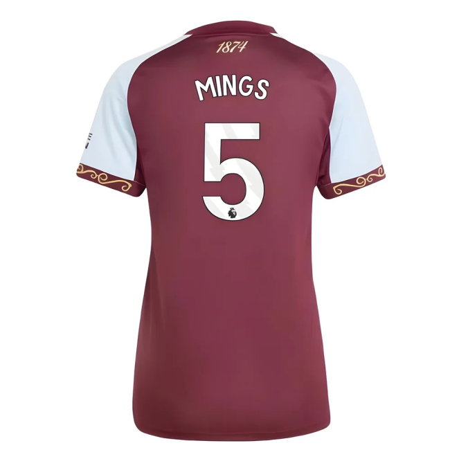 Aston Villa Home Shirt 2025-2026 edition (Ladies