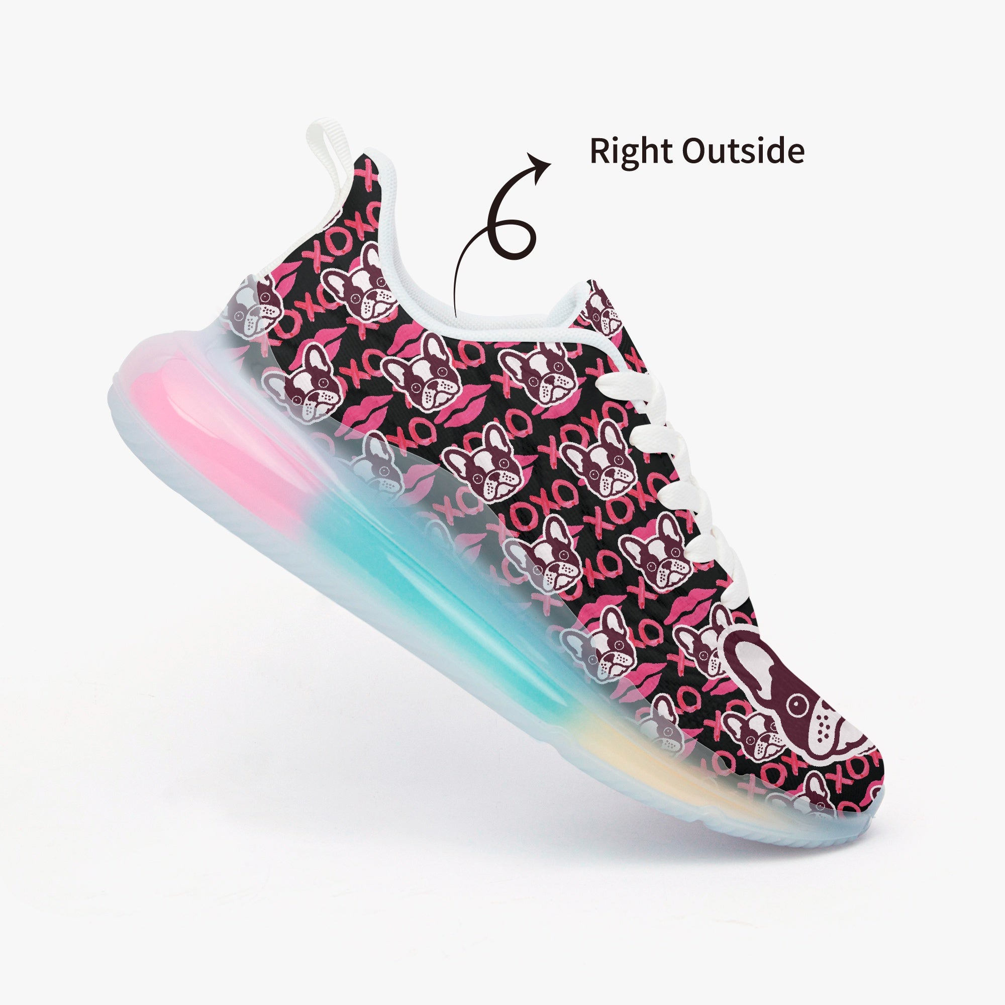 French Bulldog Tyson Lightweight Sneakers Cozy Paw Wear