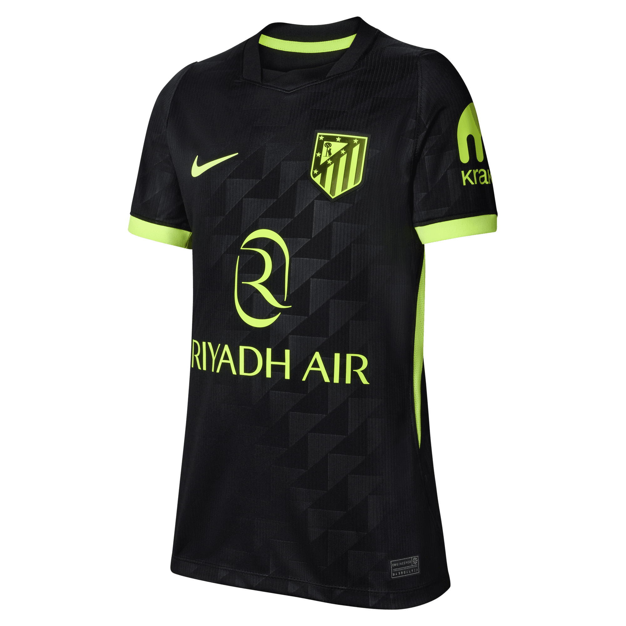 [SJH] Atletico de Madrid Youth 2026/27 Away Stadium Replica Jersey - Black