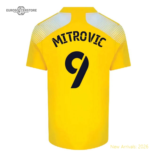 Authentic 2021-2022 Fulham Third Shirt (mitrovic 9) - Premium Quality