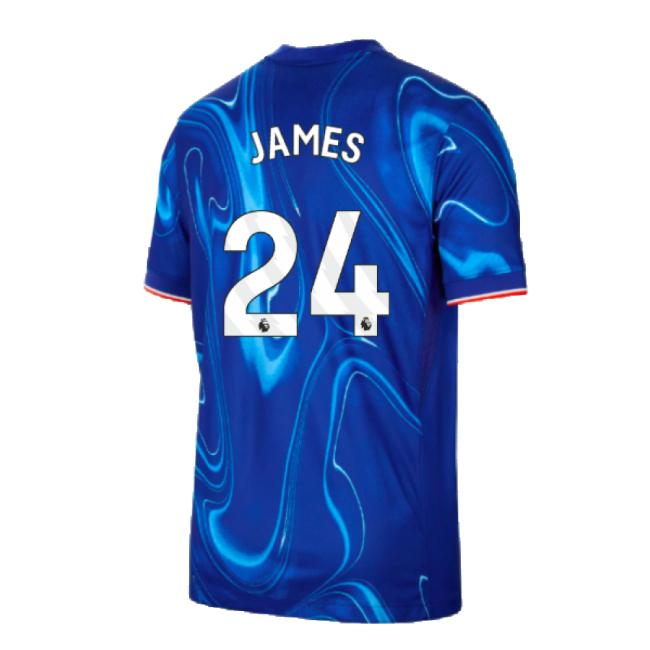 Ultra Comfort Chelsea Chelsea Home Shirt James #24 2025-2026 Campa...