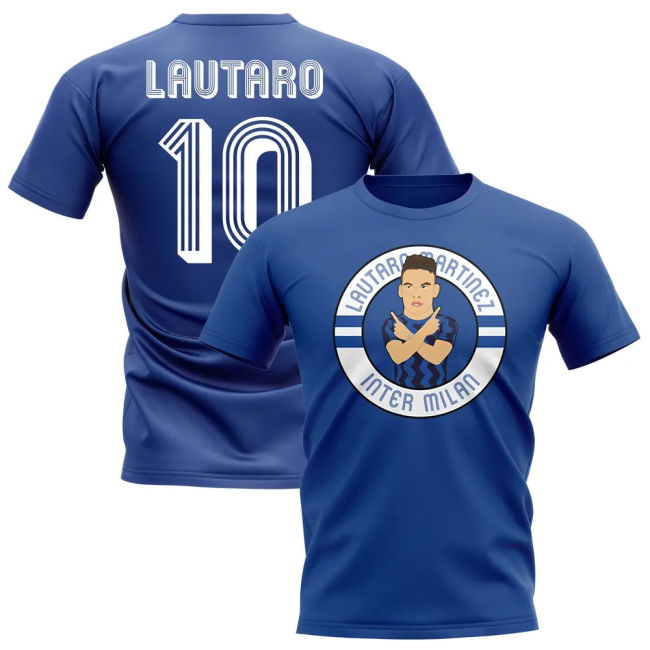 Inter Professional Shirt (Royal) UV Protection Moisture Wicking