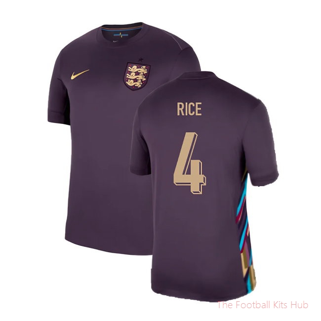 2024-2025 England Away Shirt (Rice 4)