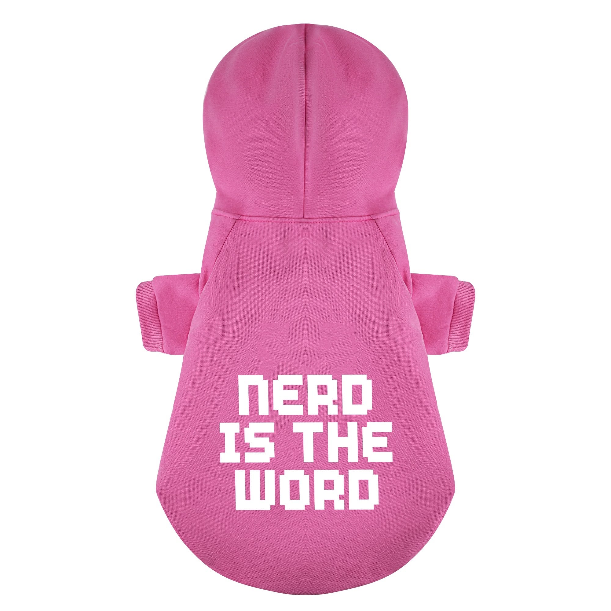 French Bulldog Nerd Is The Word Personalized French Bulldog Hoodies