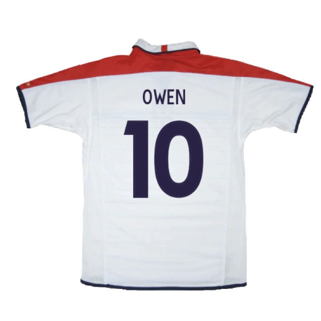 Collector's Exclusive Quality England Home Collector Jersey (Owen 10)