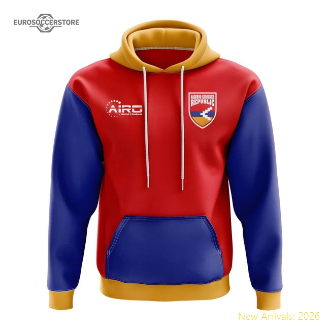 Nagorno Karabakh Republic Concept Country Football Hoody (Red)