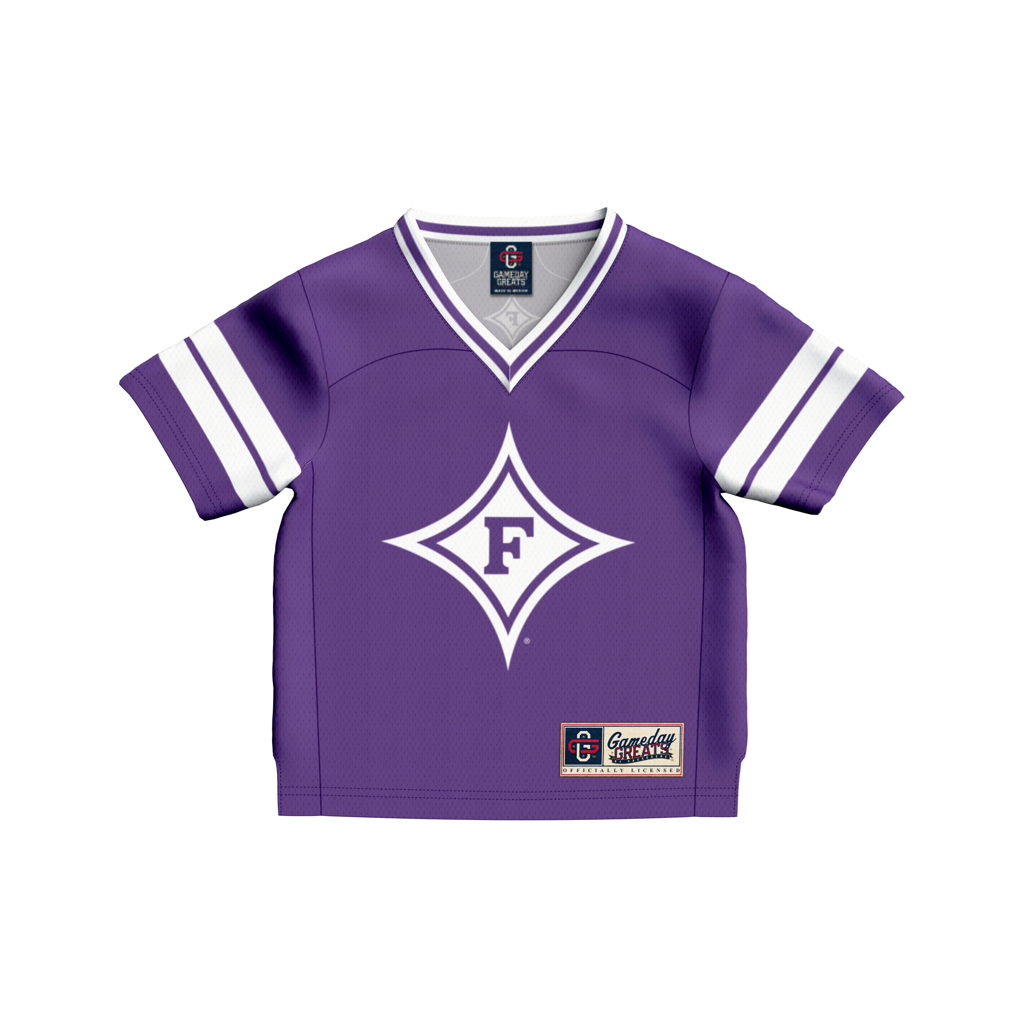 [DDG] Furman Paladins GameDay Greats Toddler Lightweight Collegiate Football Fashion Jersey - Purple
