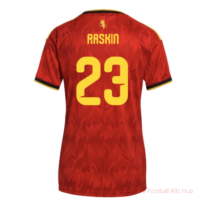 [JED] 2026/27 Belgium Home Shirt (Womens) (Raskin 23)