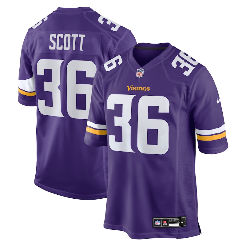 None Zavier Scott MIN Vikings High-Quality Replica Jersey Football App