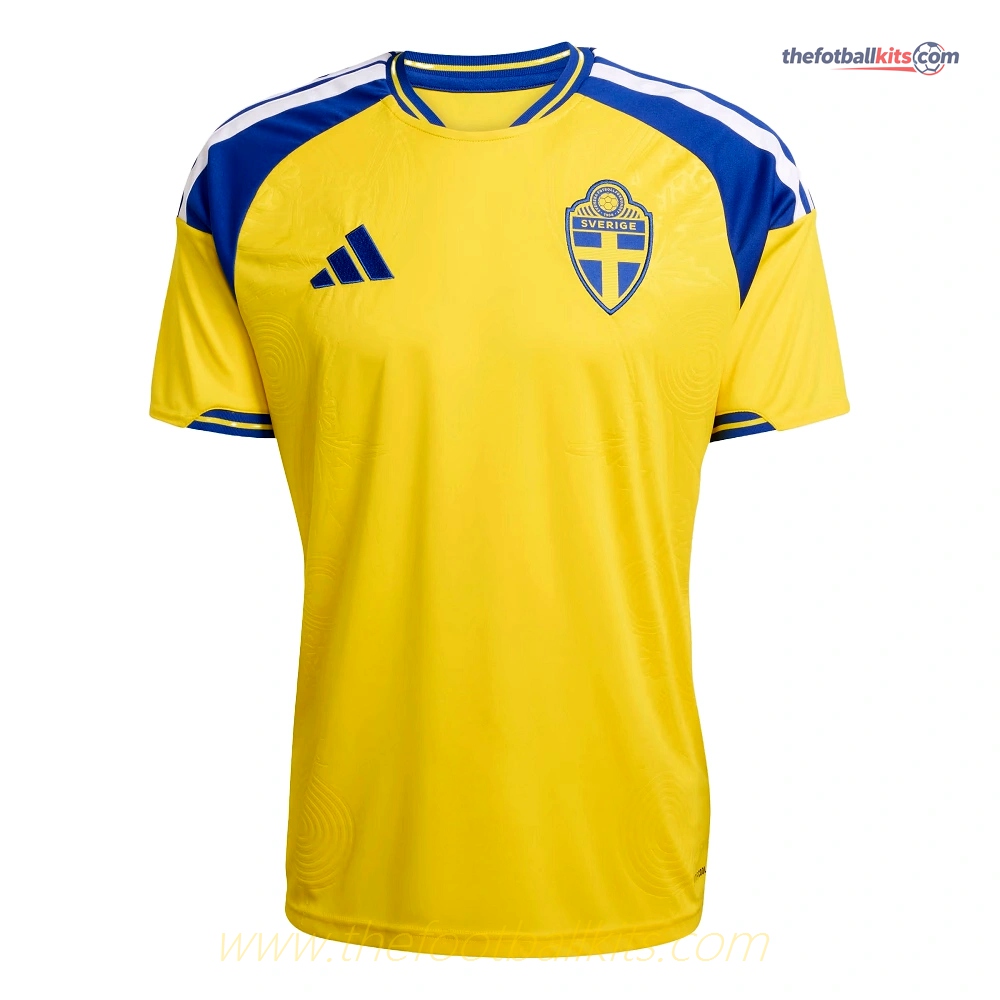 Sweden Home Soccer Kit 2026 FIFA World Cup