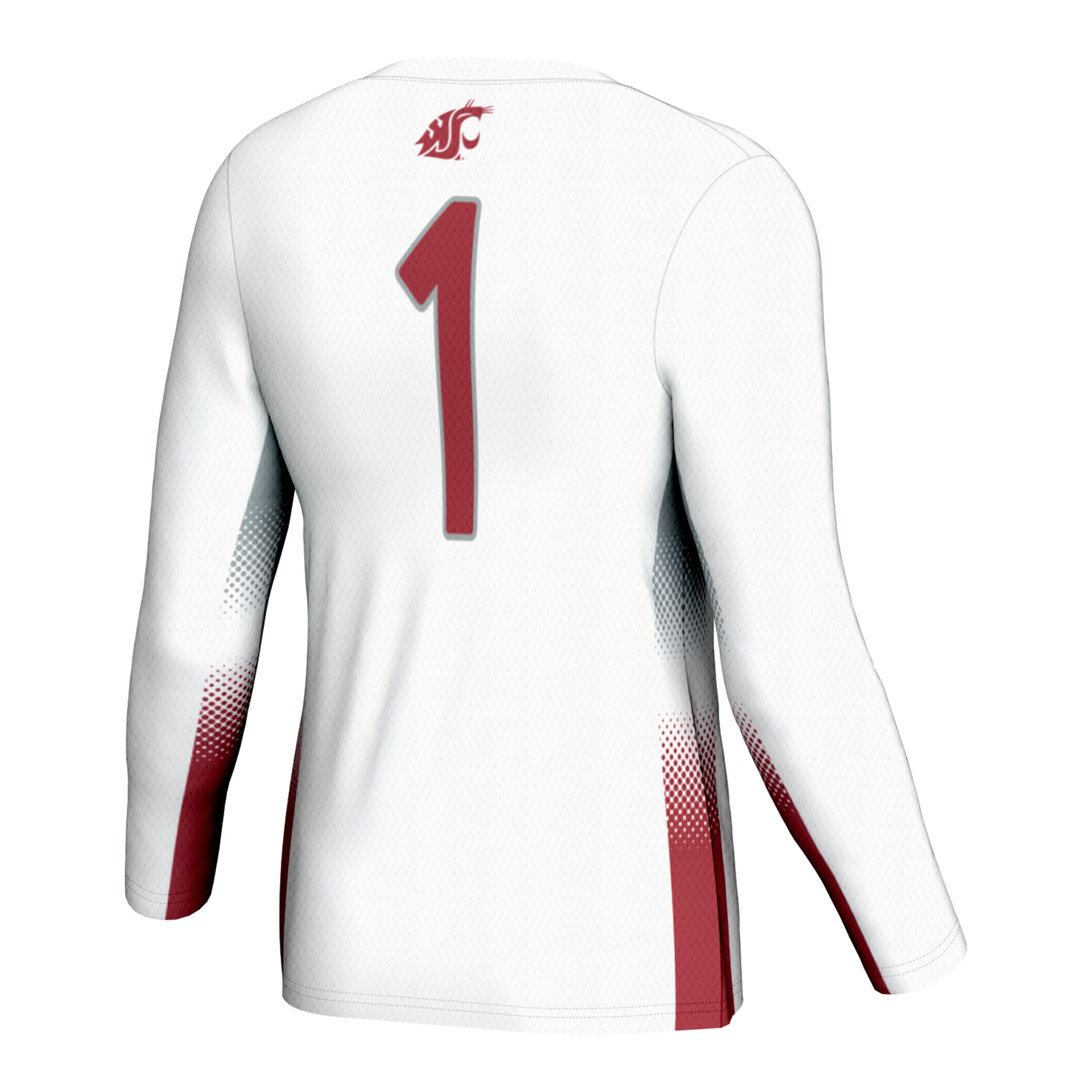 [NJP] Washington State Cougars GameDay Greats Youth Lightweight Women's Volleyball Jersey - White