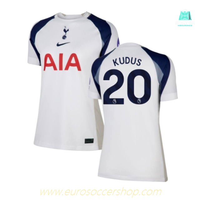 2025-2026 Tottenham Home Shirt (Womens) (Kudus 20)