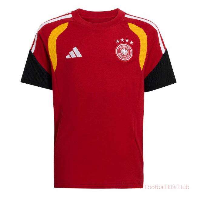 2026-2027 Germany Training Tee (Red) - Kids