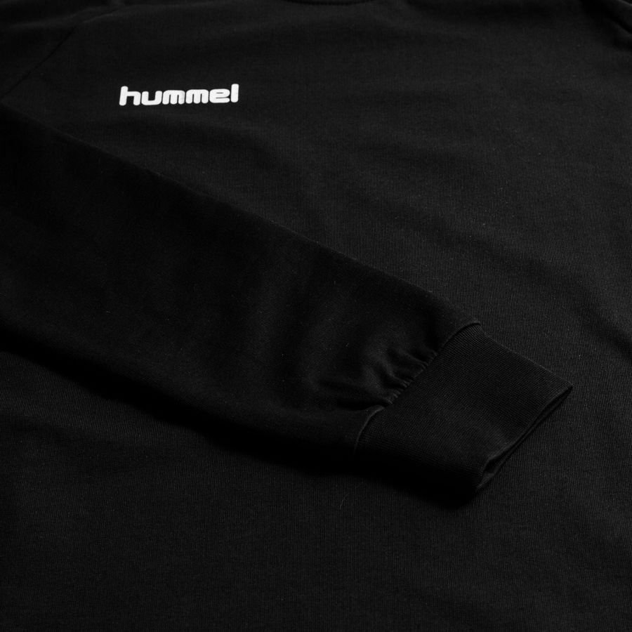 [EFKS] Odense Boldklub Sweatshirt Go Cotton Black/White Kit