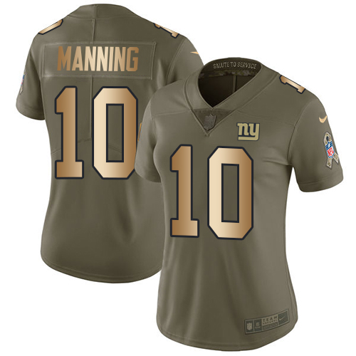 NFL Y G Giants Eli Manning #10 Team Color Limited Game Jersey - Pre...