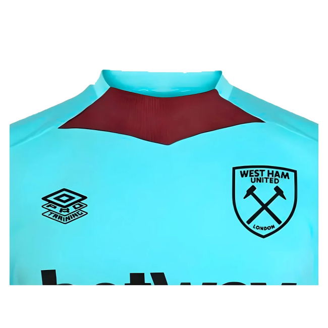 Match Worn Style West Ham Training Player Jersey 2024-2025