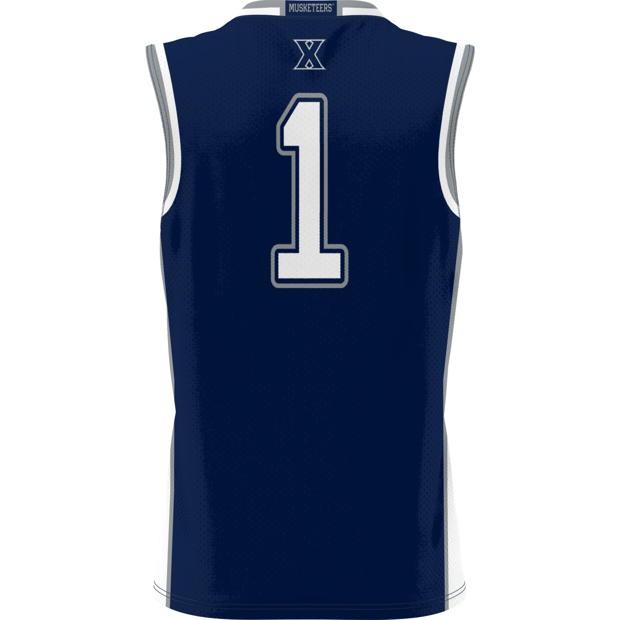 #1 Xavier Musketeers GameDay Greats Youth Lightweight Basketball Jersey - Navy