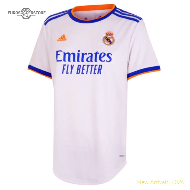 Real Madrid 2021-2022 Womens Home Jersey - Concept Creation