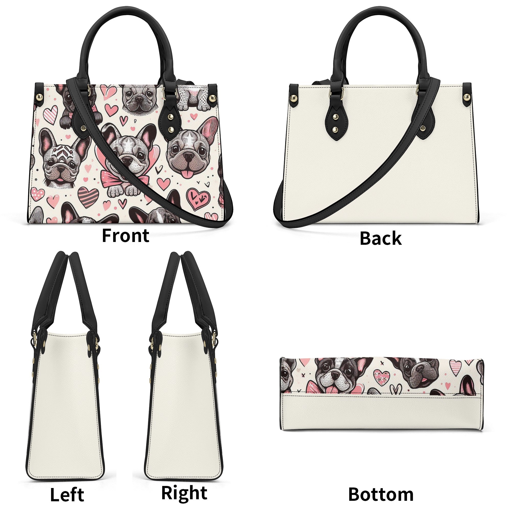 French Bulldog Durable Bailey - Warm Luxury Women Handbag Summer Wear