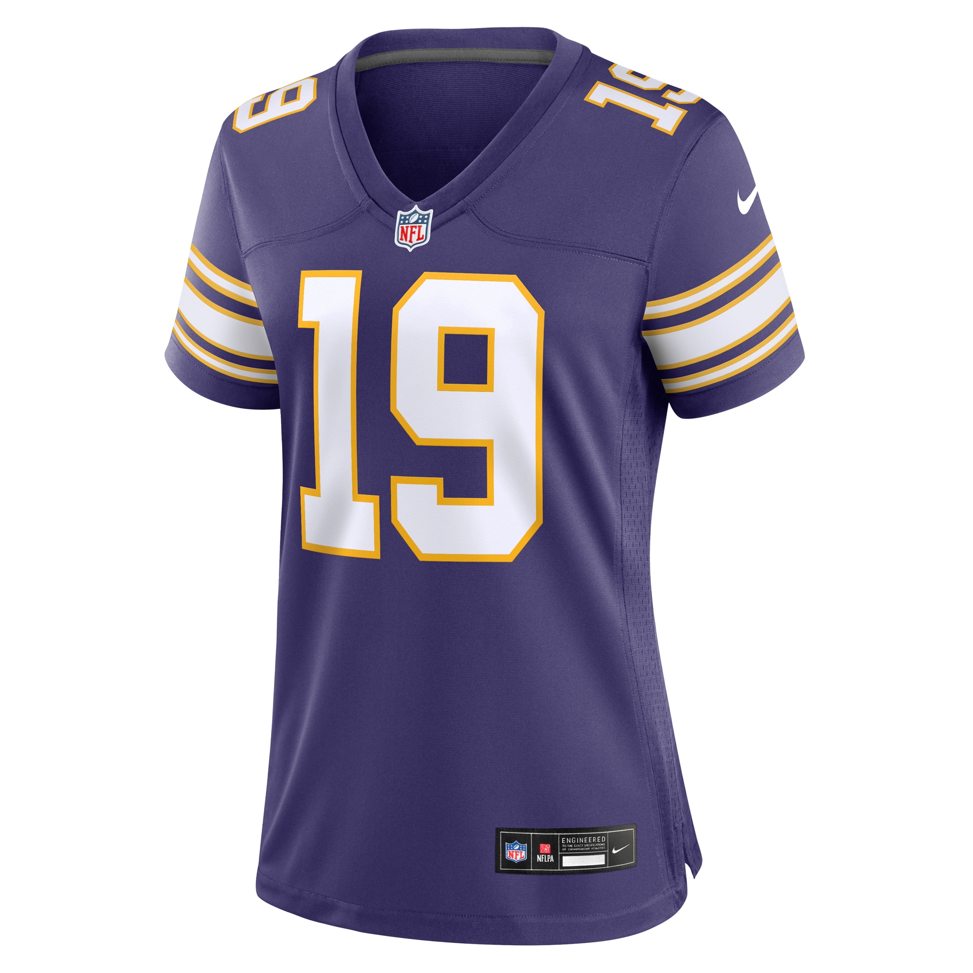 [LK] Adam Thielen Minnesota Vikings Women's Alternate Player Jersey - Purple