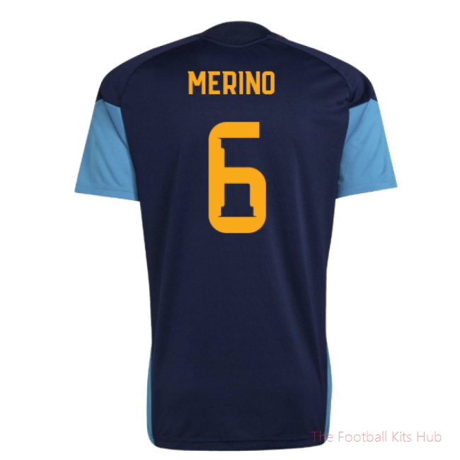 2026-2027 Spain Training Jersey (Night Indigo) (Merino 6)
